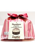 Zaghis Strawberry White Choc Panettone 750g