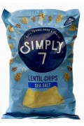 Simply 7 Lentil Chips Sea Salt 113g