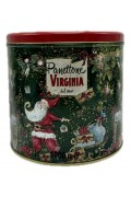 Virginia  1kg Traditional Panettone Green Tin