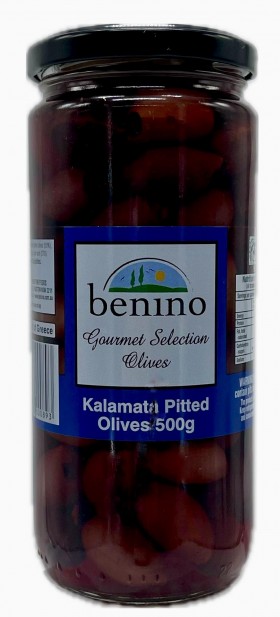 Benino Kalamata 500g Pitted Olives