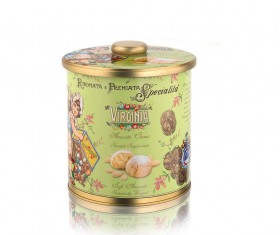 Virginia Amaretti Round Tin Biscuits 220gr