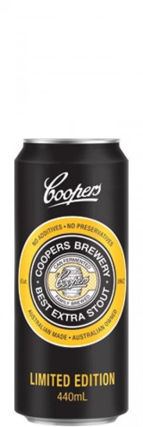 Coopers Stout 440ml Cans