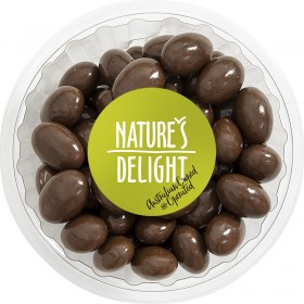 Natures Delight Chocolate Almonds 170gr