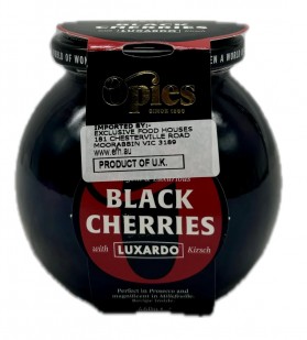 Opies Black Cherries W Luxardo Kirsch 460gr