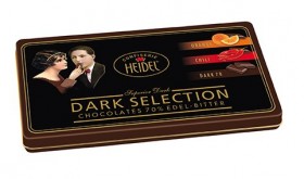 Heidel Dark Selection Fancy Box Chocolates 120gr