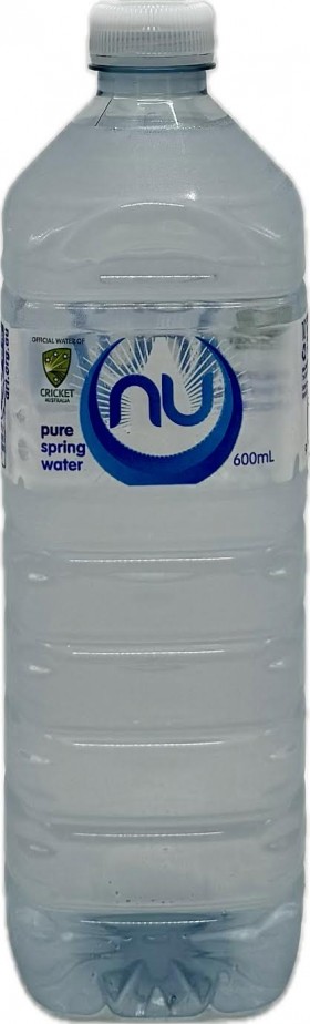 Nu-pure Spring Water 600ml