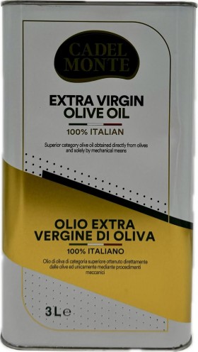 Cadel Monte 3lt Extra Virgin Olive Oil Italian