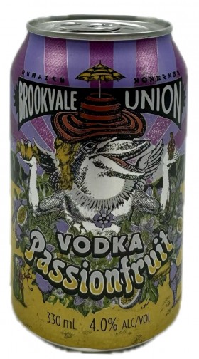 Brookvale Passionfruit And Vodka Can 330ml