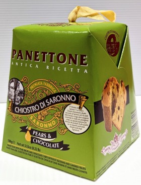 Chiostro Pear And Choc Chip Panettone 100g