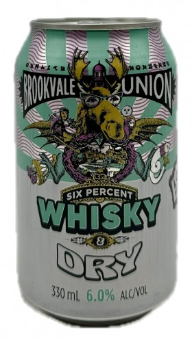 Brookvale Whiskey E Dry Cans 330ml