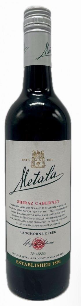 Metala White Label Shiraz Cabenet