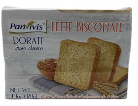 Panvivis Fette Biscottate Dorate Classico 320g