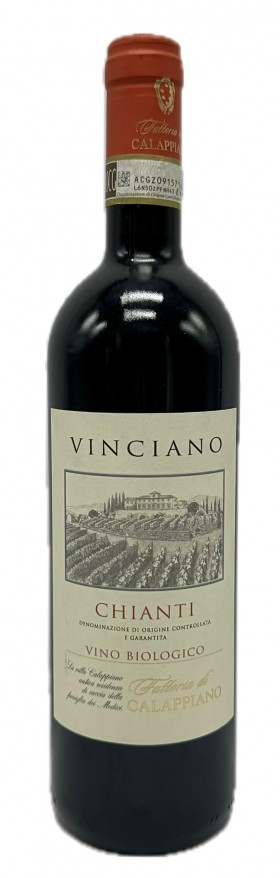 Calappiano Vinciano Organic Chianti