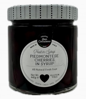 Cascina Piedmontese Cherries In Syrup 440g