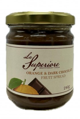 La Superiore Orange And Dark Chocolate Spread