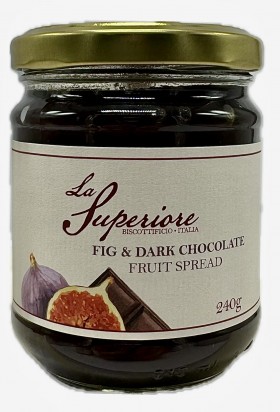 La Superiore Figs And Dark Chocolate Spread 240g