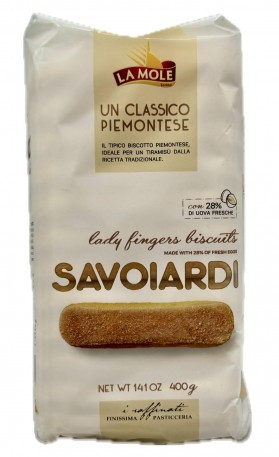 La Mole Savoiardi Lady Finger Biscuits 400g