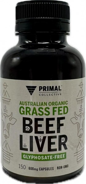 Primal Beef Liver Grass Fed