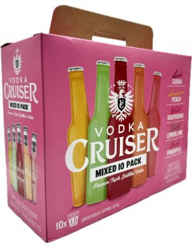 Cruiser Mixed 10pk Bottles 275ml