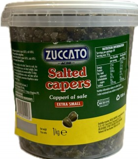 Zuccato Small Salted Capers 1kg