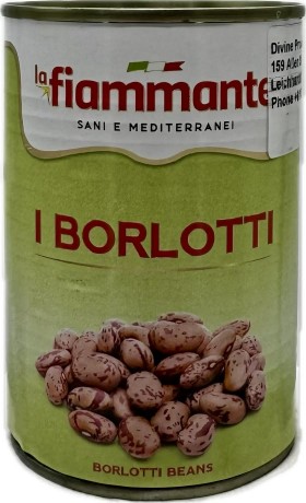 La Fiammante Borlotti Beans 400g