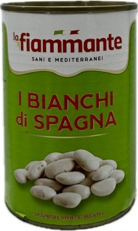 La Fiammante Spanish White Beans 400g