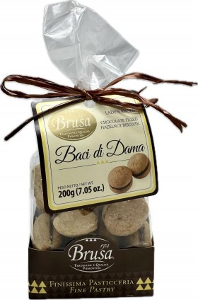 Brusa Baci Di Dama Chocolate Hazelnut Biscuits