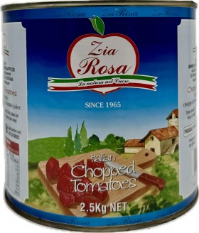 Zia Rosa Chopped Tomatoes Tin 2.5kg