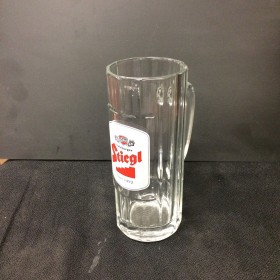 Glass Stiegl Mug