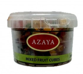 Azaya Mixed Fruit Cubes Glace Fruit 200g