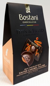 Bostani Milk Choc Salted Caramel Filling 120g