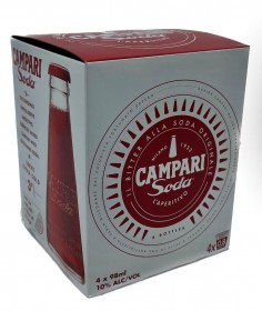 Campari And Soda 4pk 98ml