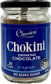 Classica Chokini Drinking Chocolate No Added Sug