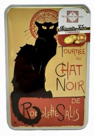 Delaunay Leveille Chat Noir Biscuit Tin 300g