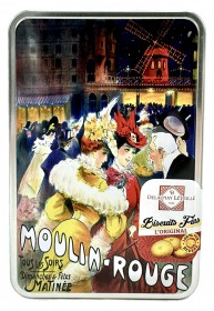 Delaunay Levelle Moulin Rouge Butter Biscuits Tin 300g