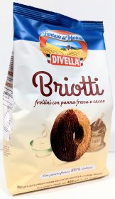 Divella Biscuits Briotti With Cacao And Cream 400g