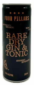 Four Pillars Rare Dry Gin And Tonic 250ml