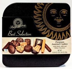 Lambertz Best Selection Choc Biscuit Tin 520g