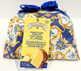 Valentino Lemon Cream Panettone Hand Wrap 1kg