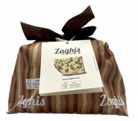 Zaghis Three Chocolate Panettone 750g