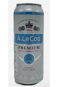 A Lecoq Premium Wheat Beer No Alc Blue 500m