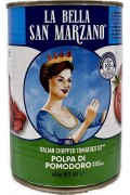 La Bella San Marzano Chopped Tomatoes Cans 400g